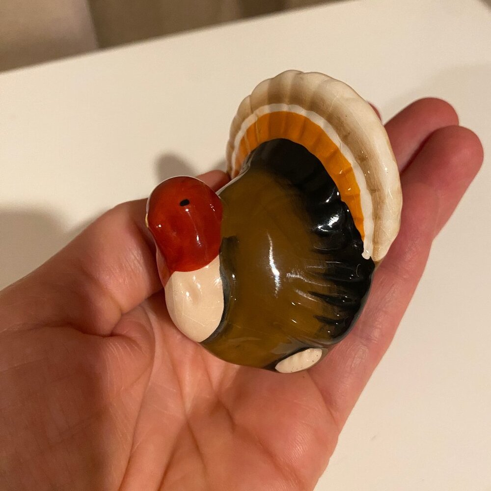 Nora Fleming Mini Thanksgiving Turkey Platter‎ Charm Figurine